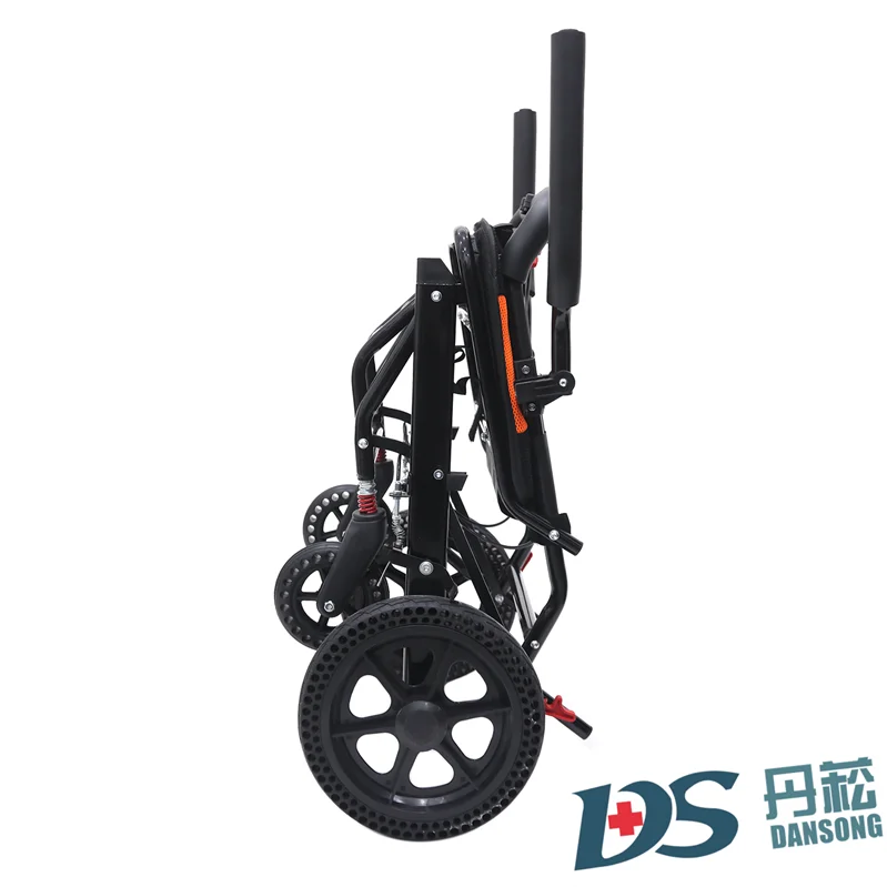 Dansong new style wheelchair airplane wheelchair with hand brake