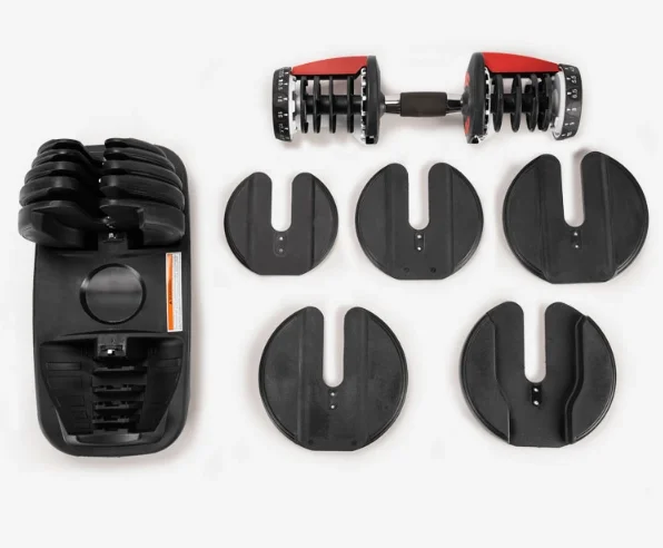 OEM Gym Fitness Accessories Exercise Machine Weight Lifting 24kg/40kg Adjustable Weight Dumbbell Sets