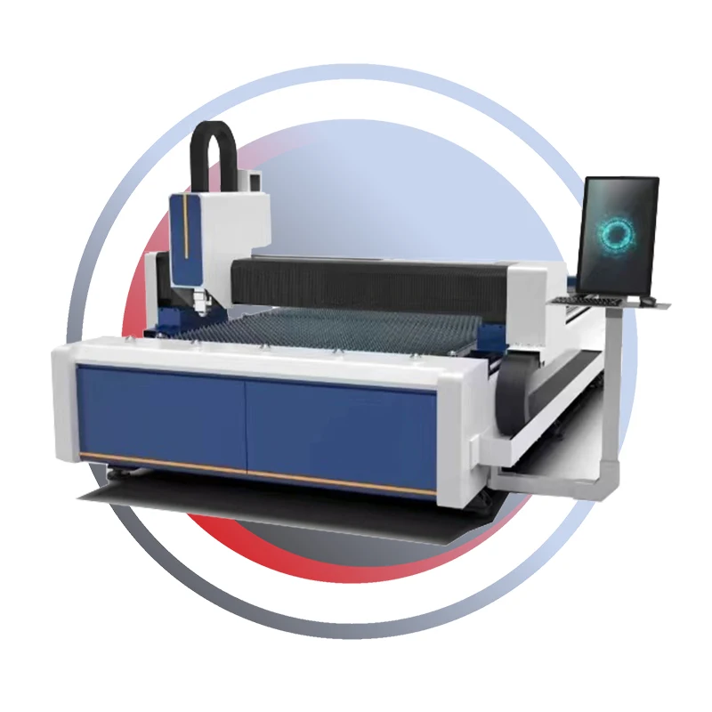 Manufacturer Supply 4X2M Single Table Coil Laser Cutting Machine For Stainless Steel