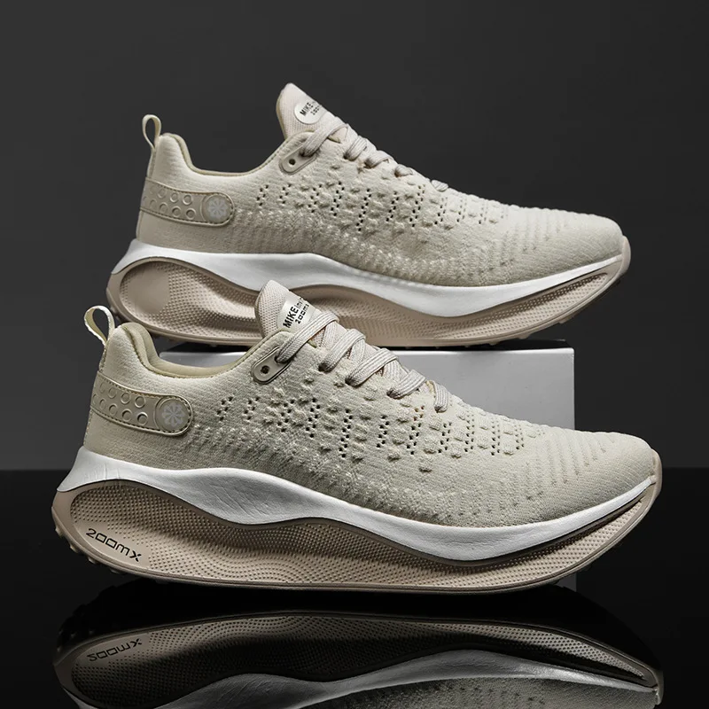 Latest design high quality manufacturer shoes air bag sole good bouncy men sneaker large size men sports shoes