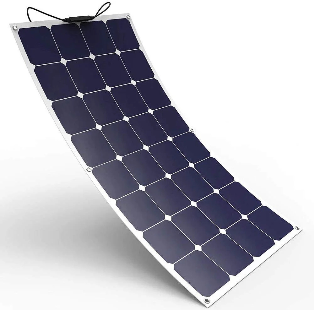 RG 110W Semi Support Customized cheap solar panels 100w cell china used on Caravan, Boat, Marine