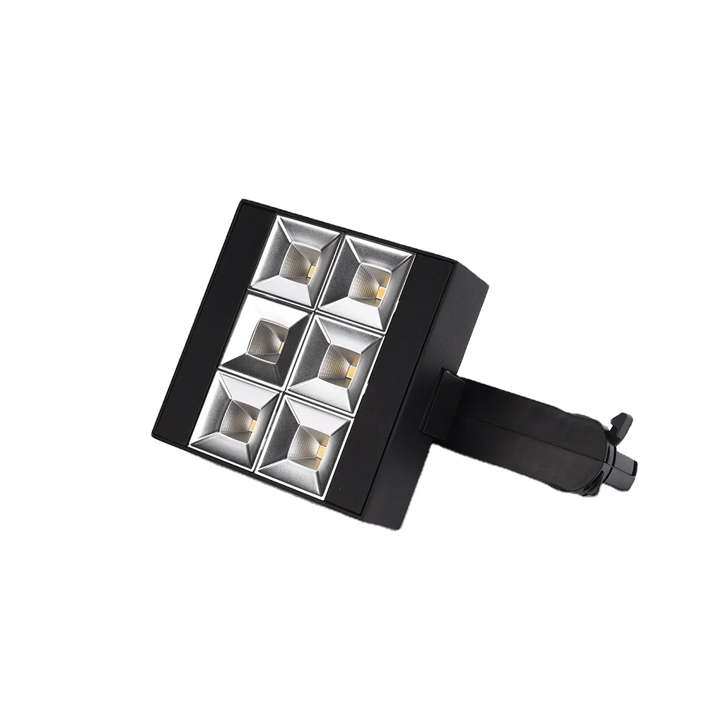 Focus light track rail Spotlights Cob 20w 30w Led Track lighting