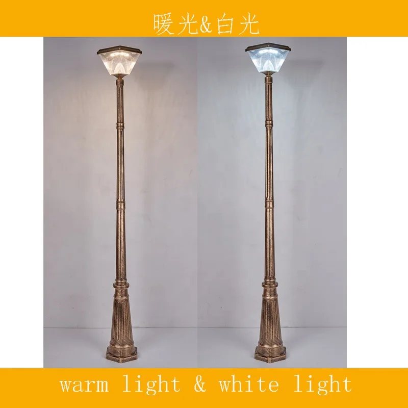 High brightness Stand Alone Weatherproof Outdoor Landscape Lawn Power Supply Solar powered Led Light