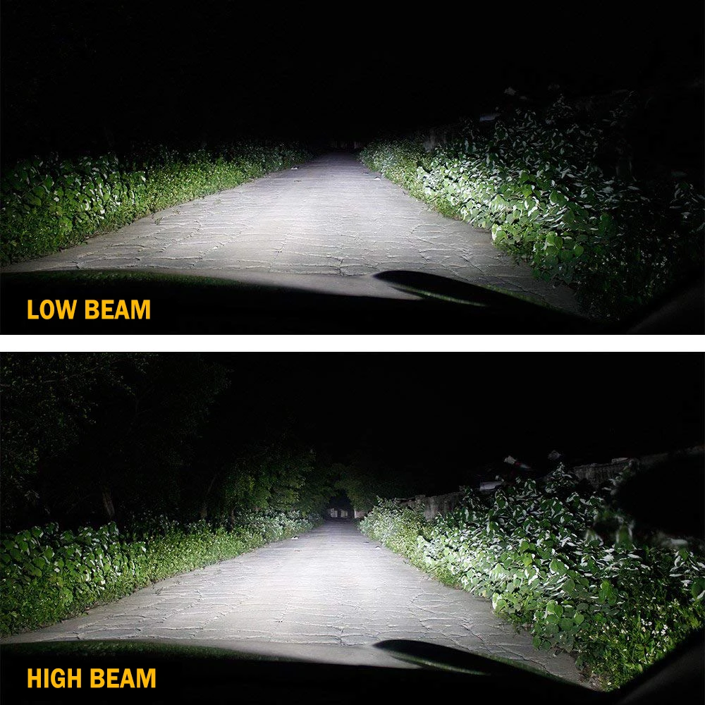 Новый дизайн All in One 16000lm 72W фары для автомобильных фар безвентиляторный 9006 H4 M3 H7 9005 h13 светодиодные лампы h4