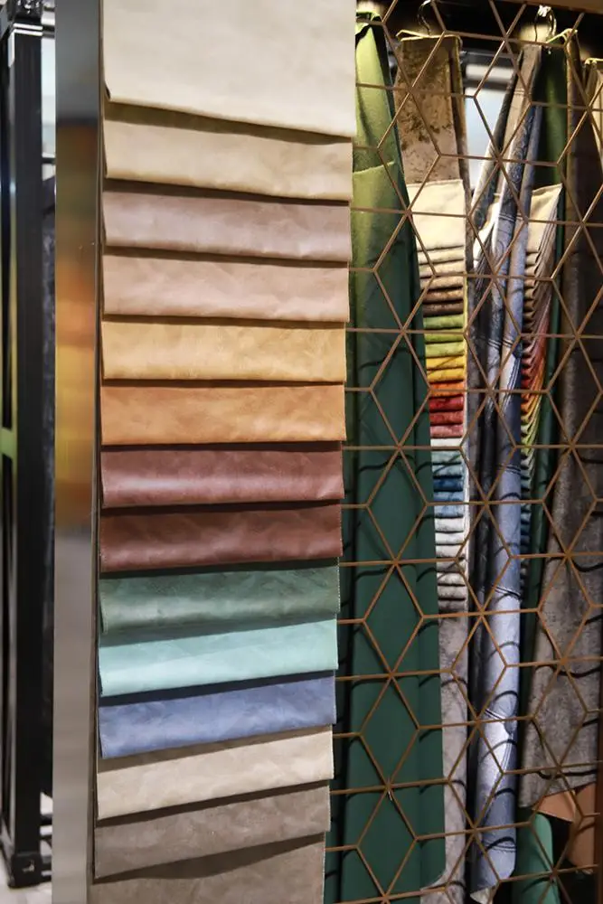 JES Factory wholesale OEM 100 polyester suede sofa fabric stock lot