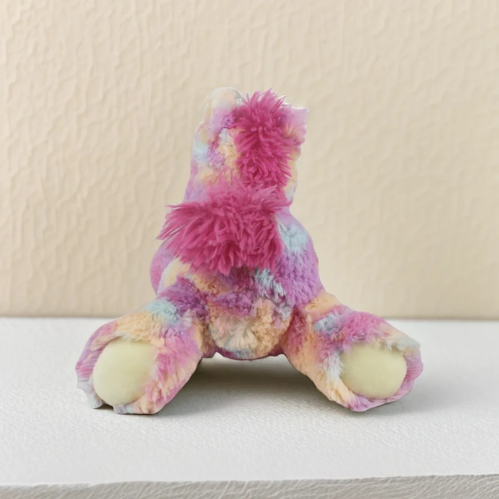 Cartoon plush toy manufacturer stuffed animal soft doll horse weighted plush rabbit yellow duck brown bear doll spot for kids