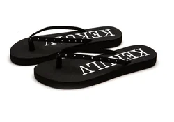 Anti Slip Flip Flops Rubber Custom Logo Bathroom Sublimation Slippers For Women