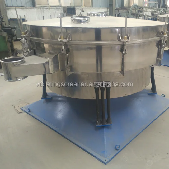 SS304 or SS316 construction tumbler sieving screening machine for salt and sugar