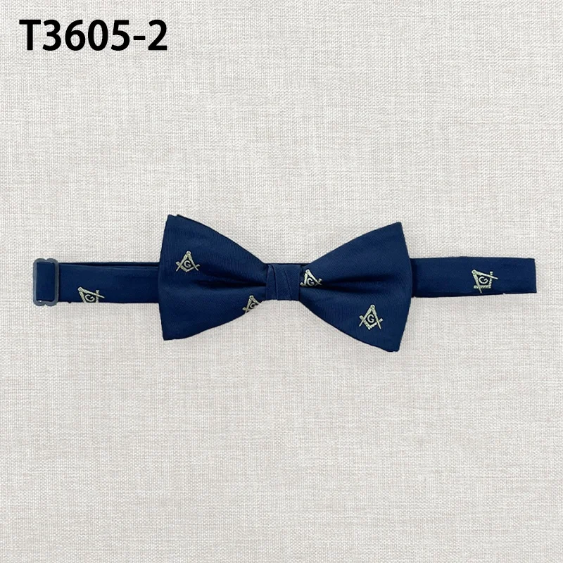 High quality custom bow tie and cummerbund waistcoat suspender freemason necktie masonic ties silk pocket squares for men