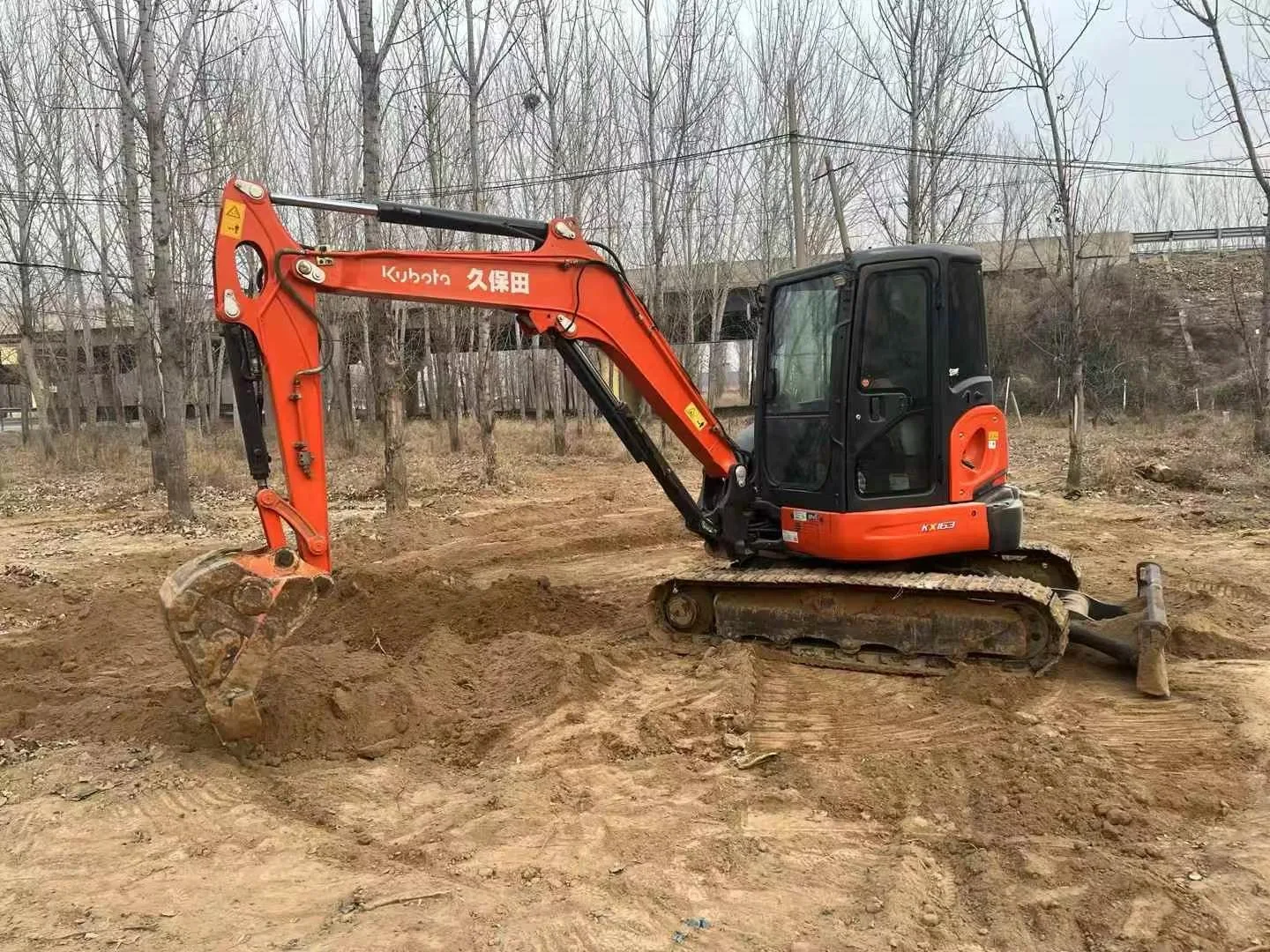 Original Excavator Kubota Used Excavator KX163 Model Low Working Hours Used Excavator kubota 163