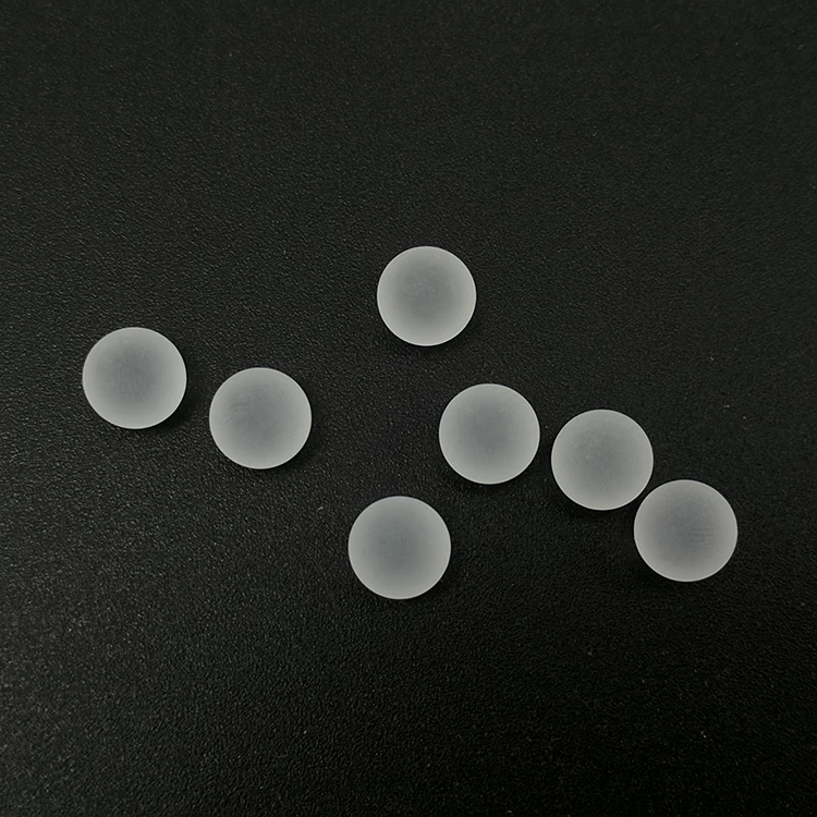 Hot selling BK7 K9 dia 1mm 2mm glass optical crystal ball lens