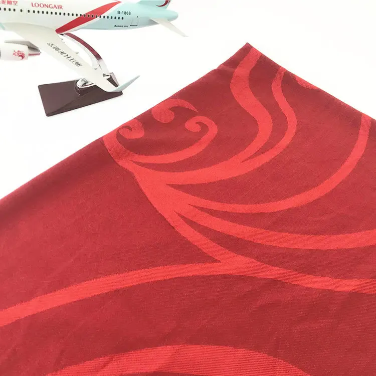 Hot Sale 100% Polyester Airline Blanket Coach Business Class Airplane Blanket Aircraft Polar Blanket