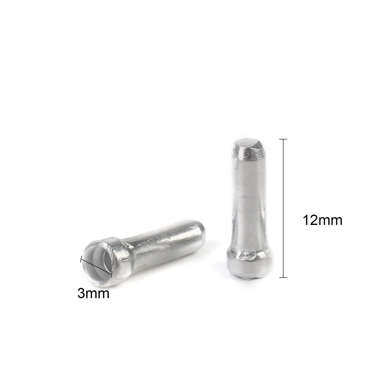 50 Pcs/lot MTB Bike Bicycle Brake Shifter Aluminum Inner Cable Tips Crimps kdNxbY  Parts Derailleur Shift Cables End