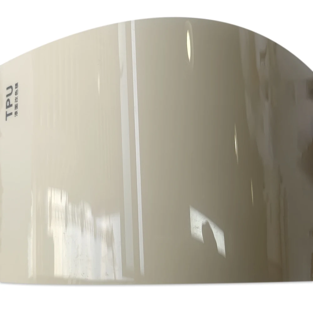 WRAPMASTER 1.52*17m Glossy Crystal Khaki Change Color Film TPU PPF Anti-scratch Protection Film For Cars