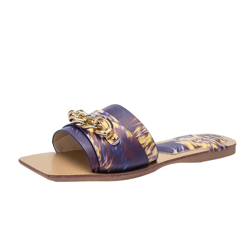 
Trendy Special Design Pu Surface Fashion Flat Slippers For Ladies,Slipper Wholesalers 