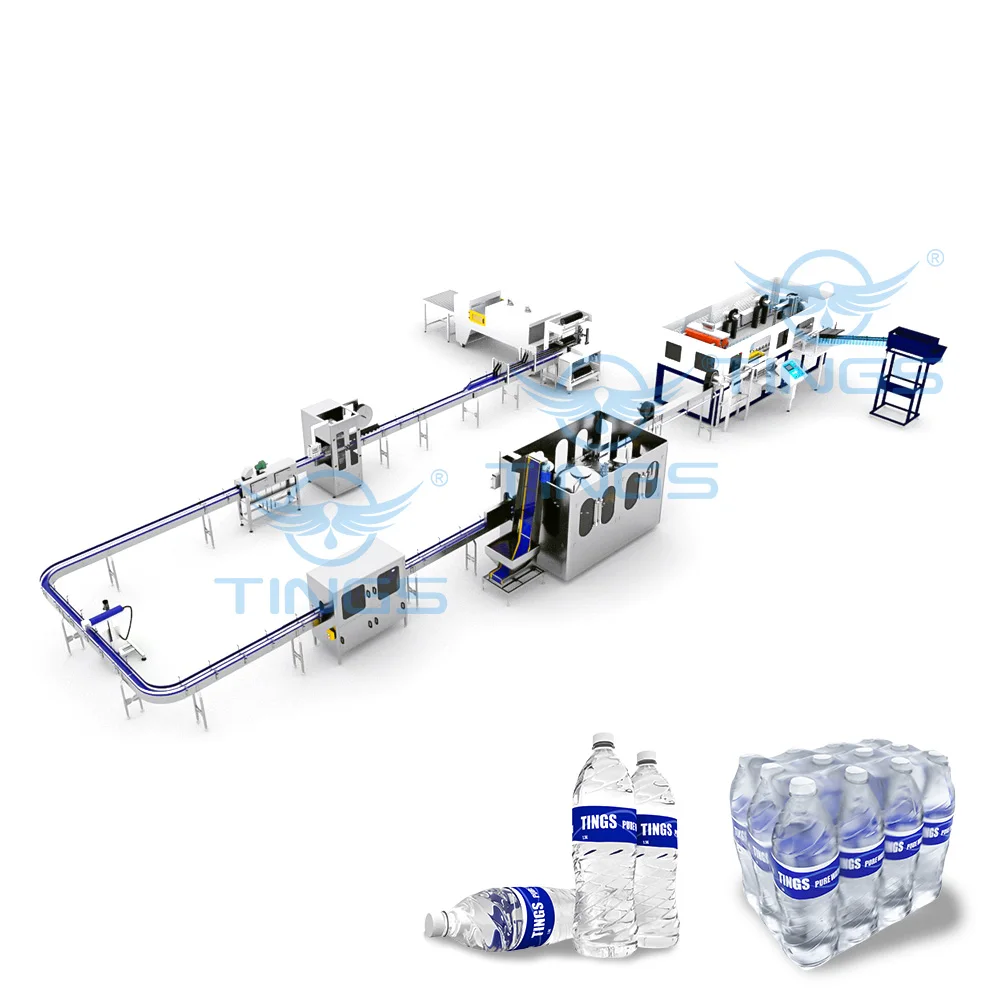 2000bph complete bottled drinking water line production machines water filling plant