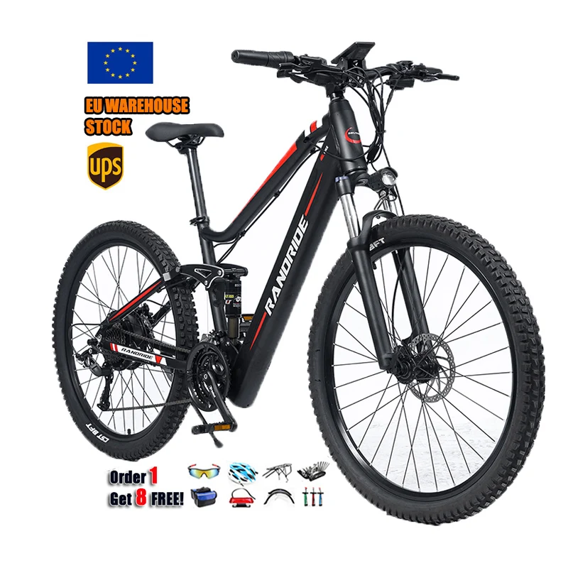 RANDRIDE YS90 Ebike производитель Высокопроизводительный электрический велосипед 48 в 13 6 А · ч электротрике kolo EU 3-7 дней доставки