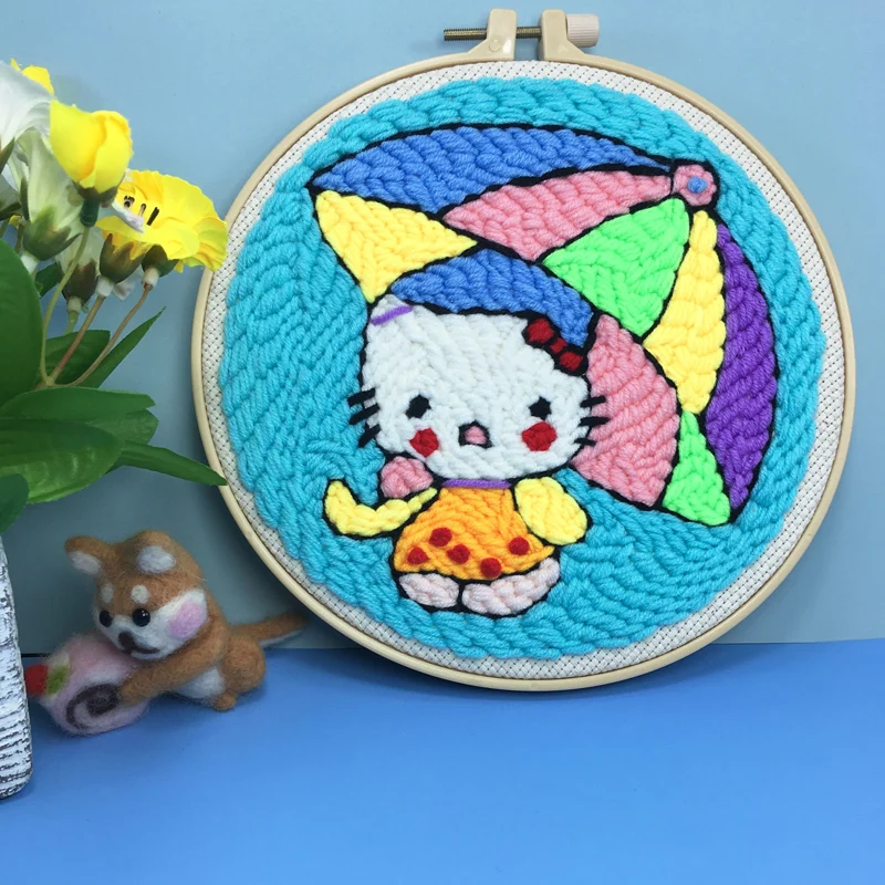 Punch Needle Set Diy Wholesale Knitting Stitch Crochet Tool Embroidery Stitching Punch Needles