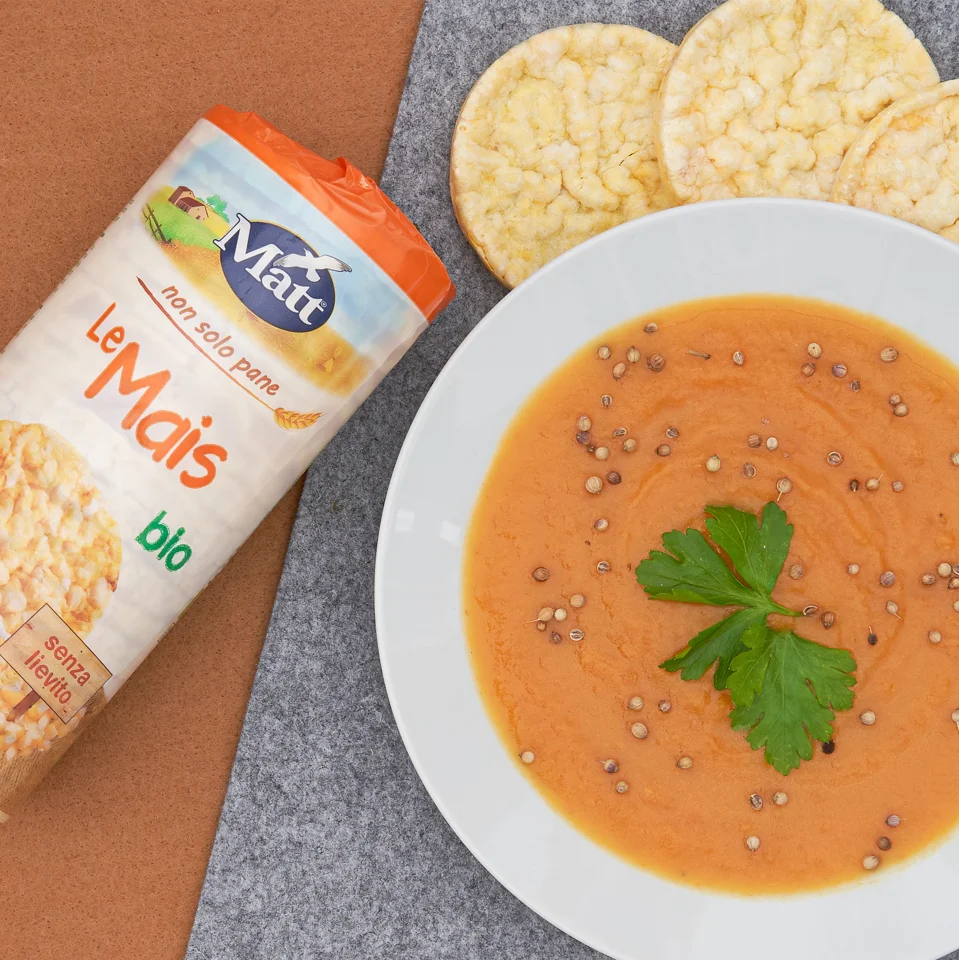 Italian Premium Matt Organic Corn Cakes Low-Fat Yeast-Free Low In Fat Vegan Tasty Snacks Healthy Food For Wholesale Export