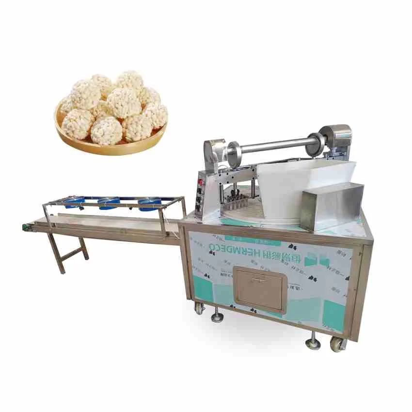 Automatic glutinous rice ball sushi rice ball forming making machine