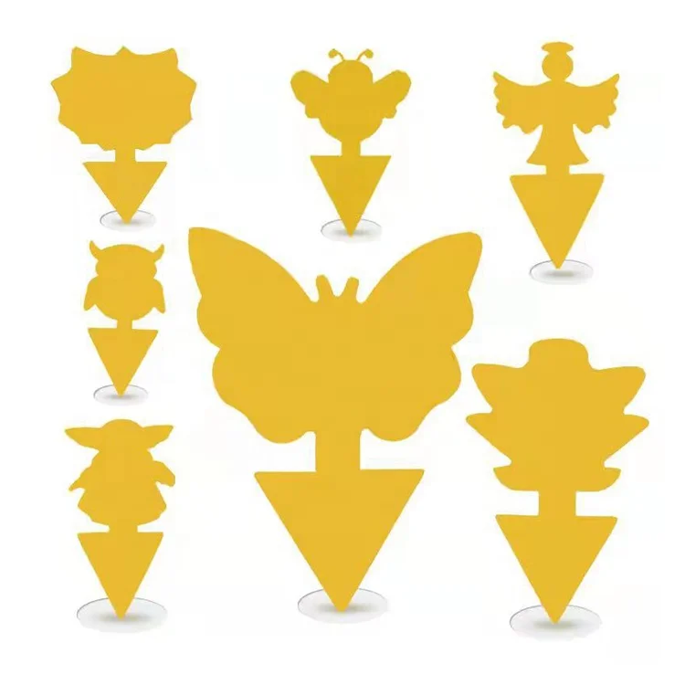 Non-toxic Eco-friendly Indoor Butterfly Shape Flower Plant Sticky Trap