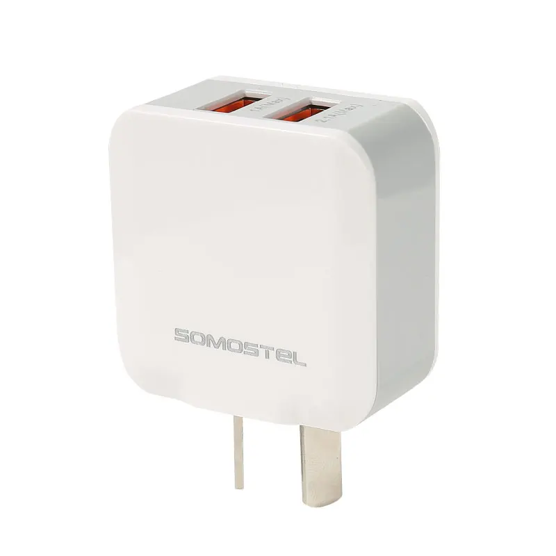 Somostel A13 новые трендовые продукты китайская фабрика OEM ODM 2 usb зарядное устройство для iphone 12