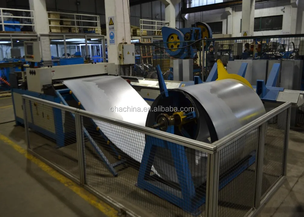 OHA Brand HACH-V Duct forming machine Production Line