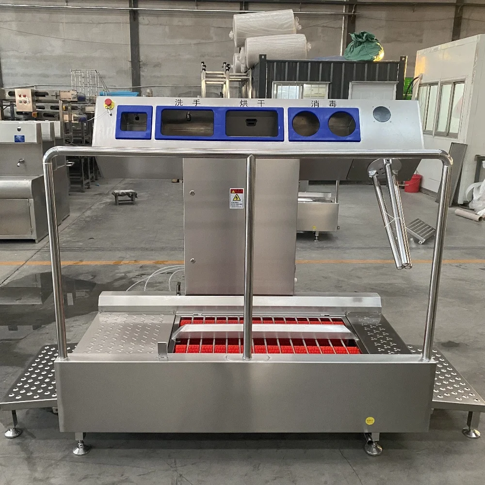personal Hygiene Automatic Boot Washer Boot Sole Cleaning Machine For Hygiene Cleaning Station