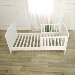 Custom made classic wood toddler bed cheap kids bed