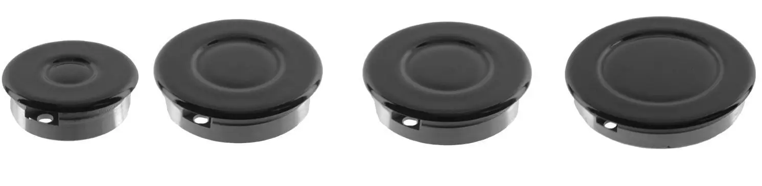 Gas Stove Burner Covers Cooker Hat Set Oven Gas Stoves Hob Burner Crown Flame Cover for Kitchen  Metal Stove Burner Cover(3