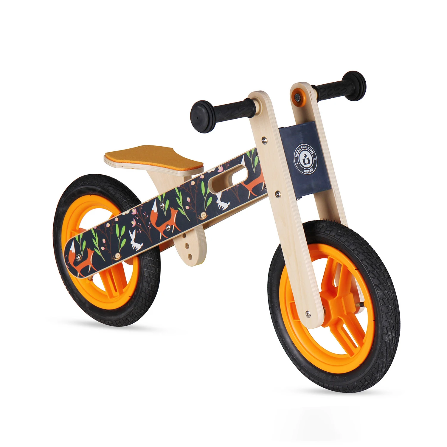 High quality children wood balance bicycle baby walking running bike toddler kids wooden balance bike