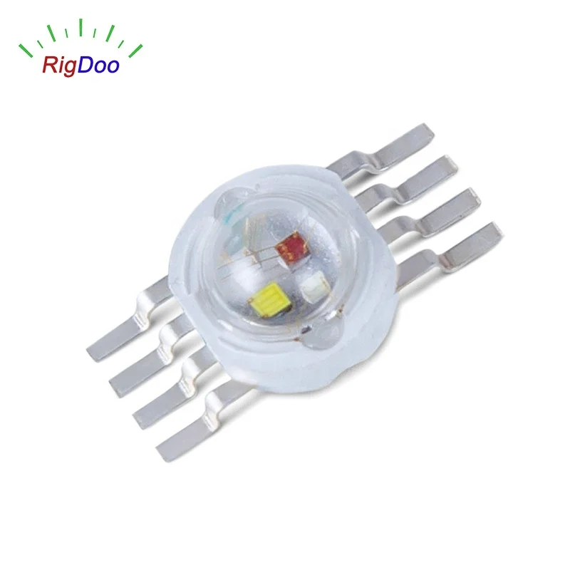 
8 Pin SMD LED 4W RGBW LED Diode Chip 1W each Color HIgh Power Red Green Blue White 4 in 1 Light Emitting Diode 
