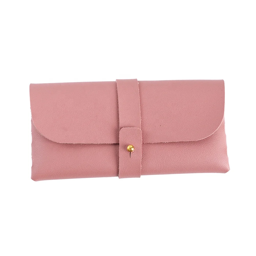 
Portable high-grade PU leather chain glasses case customized pink glasses bag for women 