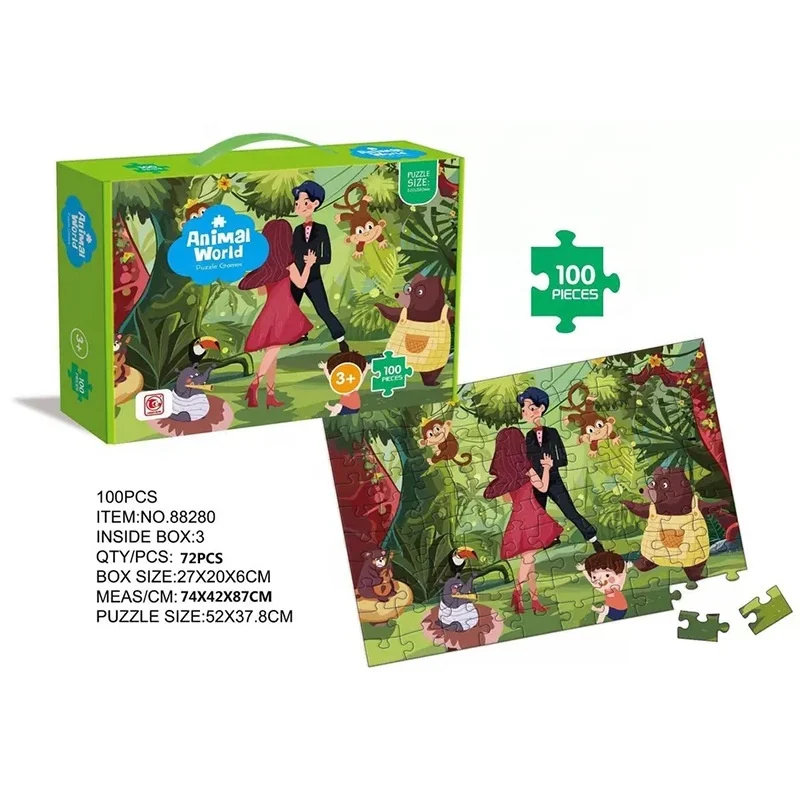 SD Personalized Custom Puzzle Game 100 500 1000 2000 Pieces Jigsaw Puzzles for Adult Kids