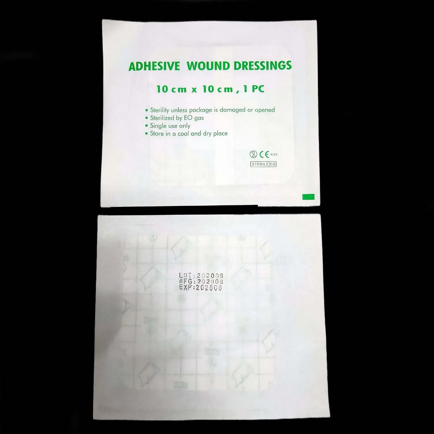 Medical tape waterproof PU film fixed paste coil application blank transparent high-viscosity plaster wound dressing