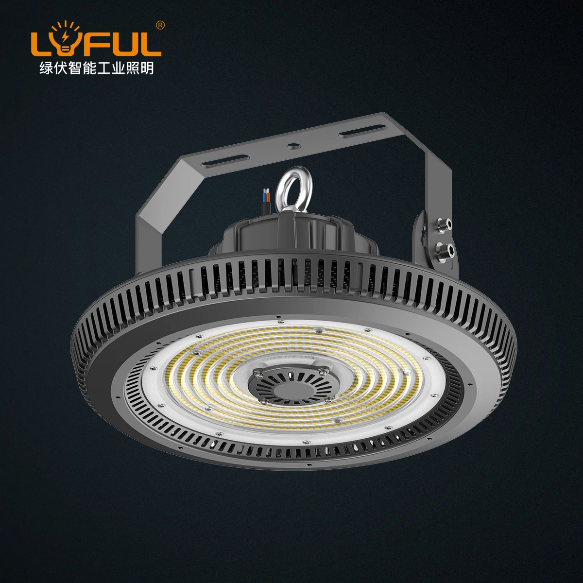 Tuya smart app remote control UFO high bay light 100W 150W Wi-Fi BT Mesh Bluetooth connect working