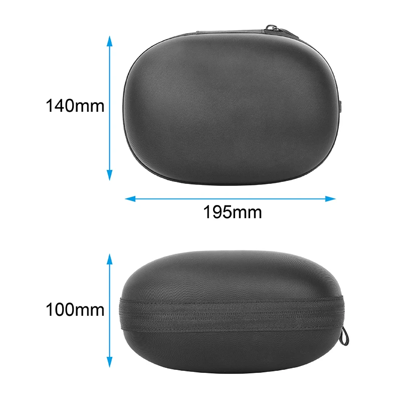 Черный чехол для наушников Jbl Beats Sony Soundcore Anker Raycon Tozo Logitech Jabra Bose Sennheiser