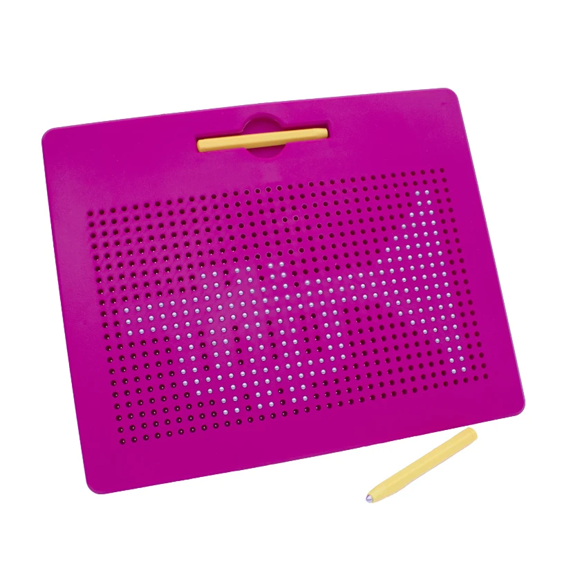 Portable Children Learning Tool Magnetic Drawing Board Educational Toys For Kids With 714 Dots