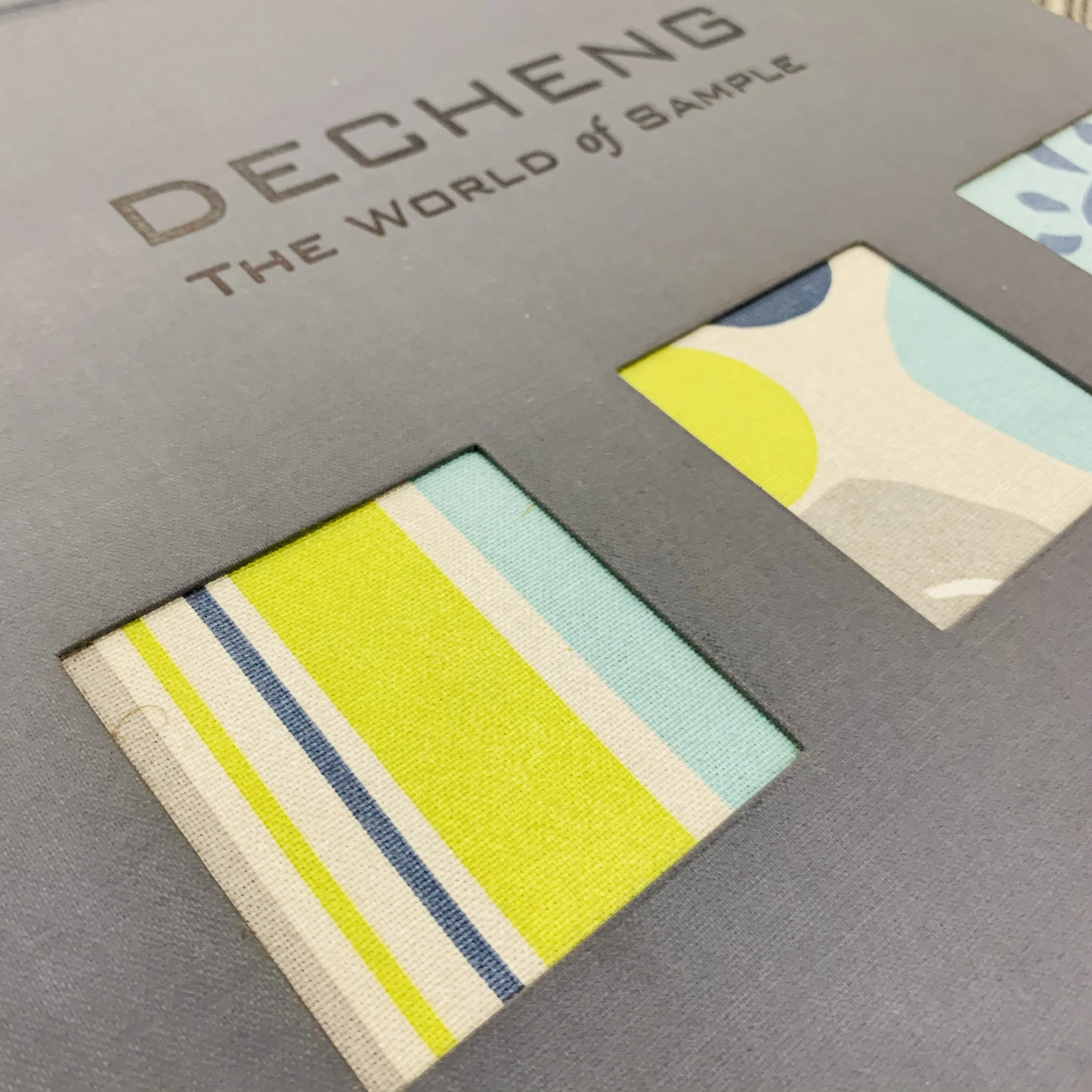 
Fabric sample book 