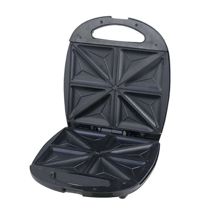 household high power 1200W stainless steel housing electric hot plate sandwich maker grill