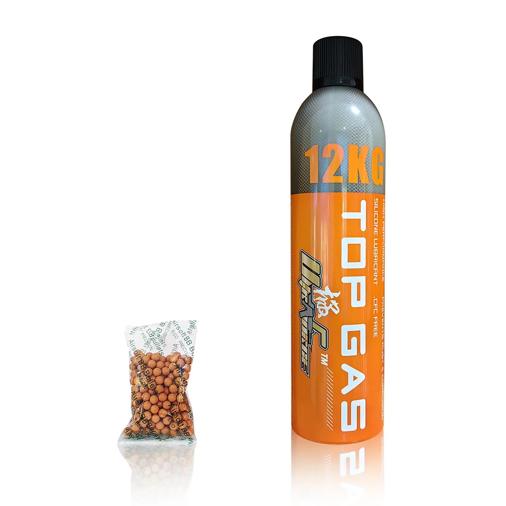 OEM Ultraforce TOP GAS for Air Soft GBB PCP HPA  TOP GAS 12KG Best Airsoft Gas 600ML