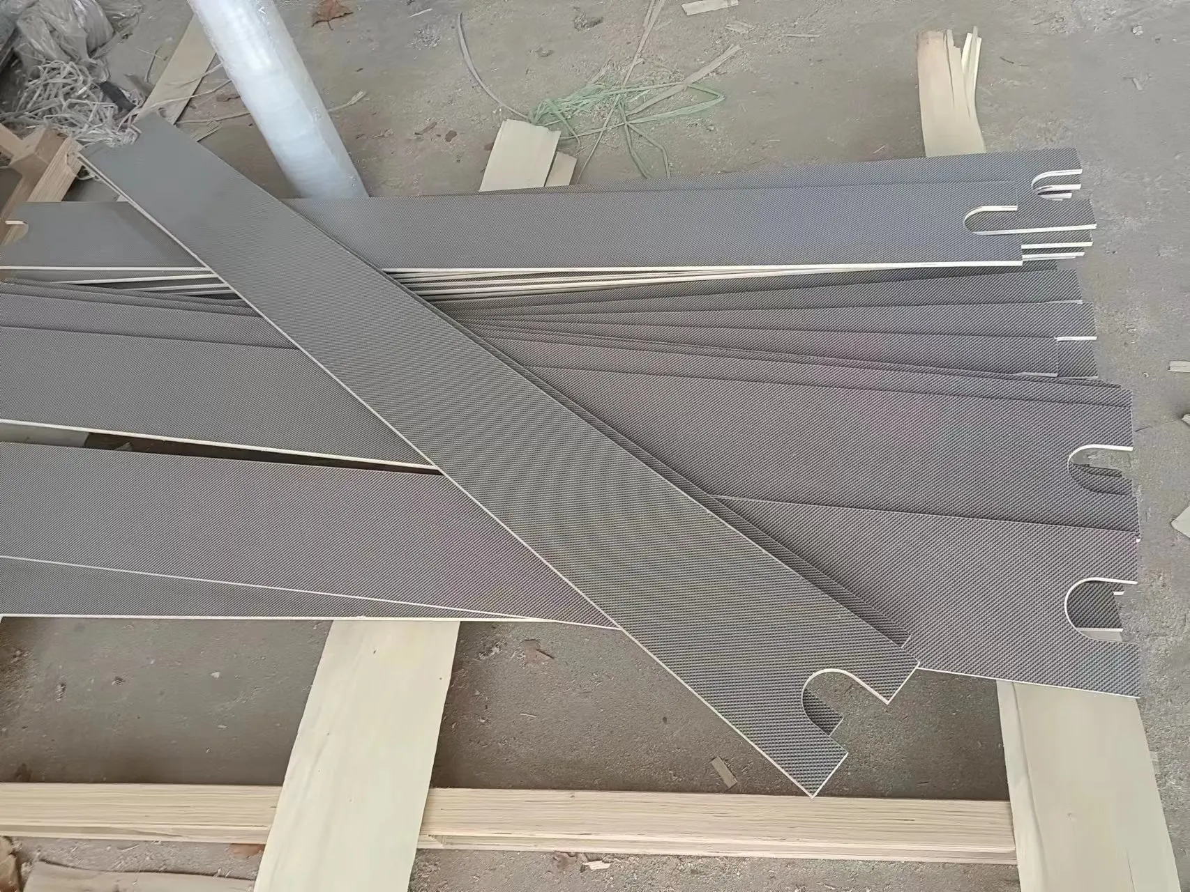 birch bed slat poplar bed slat  bent wood slat paper face glued face etc