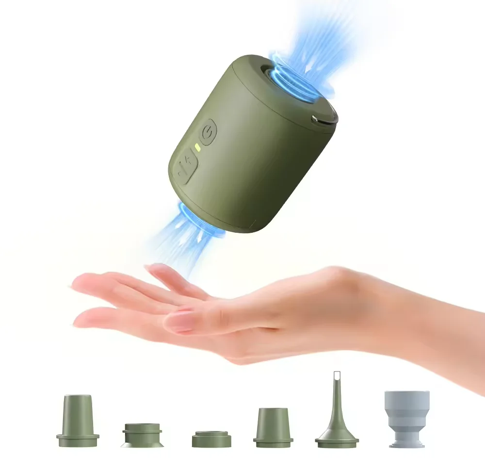 High-Speed 180L/min Air Pump Ultimate 4-in-1 for Rapidly Filling Various Inflatable Camping & Hiking Products