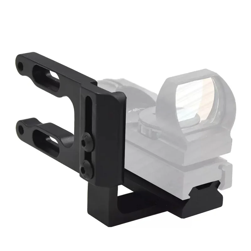 Bow And Arrow Holographic Sight Aluminum Alloy Bracket CNC Machining Archery Sight Scope Bracket Mount For Hunting Red Dot