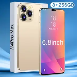 2023 New i 14 Pro Max smartphone 16G+1TB Cheap Telephone Origin Unlocked i 4G 13 i14 Pro Max game Smart Mobile Phones