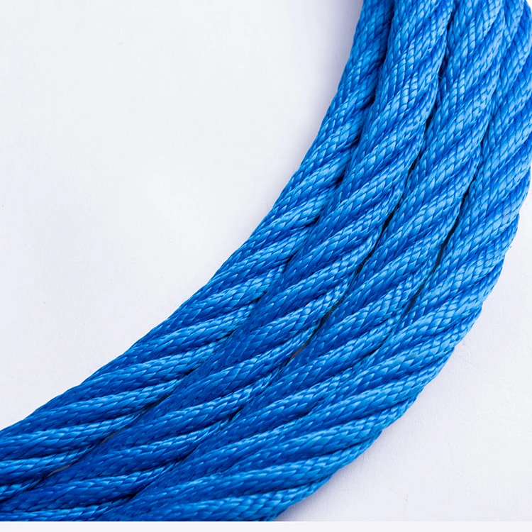 Kids playground exercise equipment 16mm PP rope with steel wire