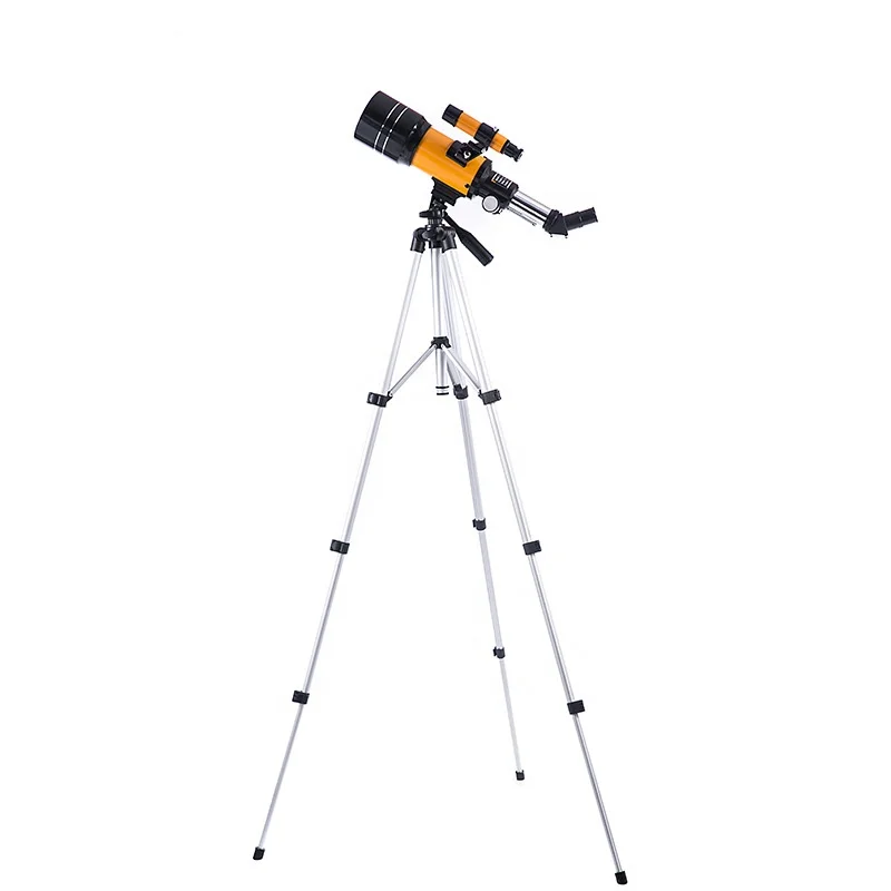 Portable Travel Telescope 70mm Astronomical Refracting Telescope for Kids Beginners with Tripod