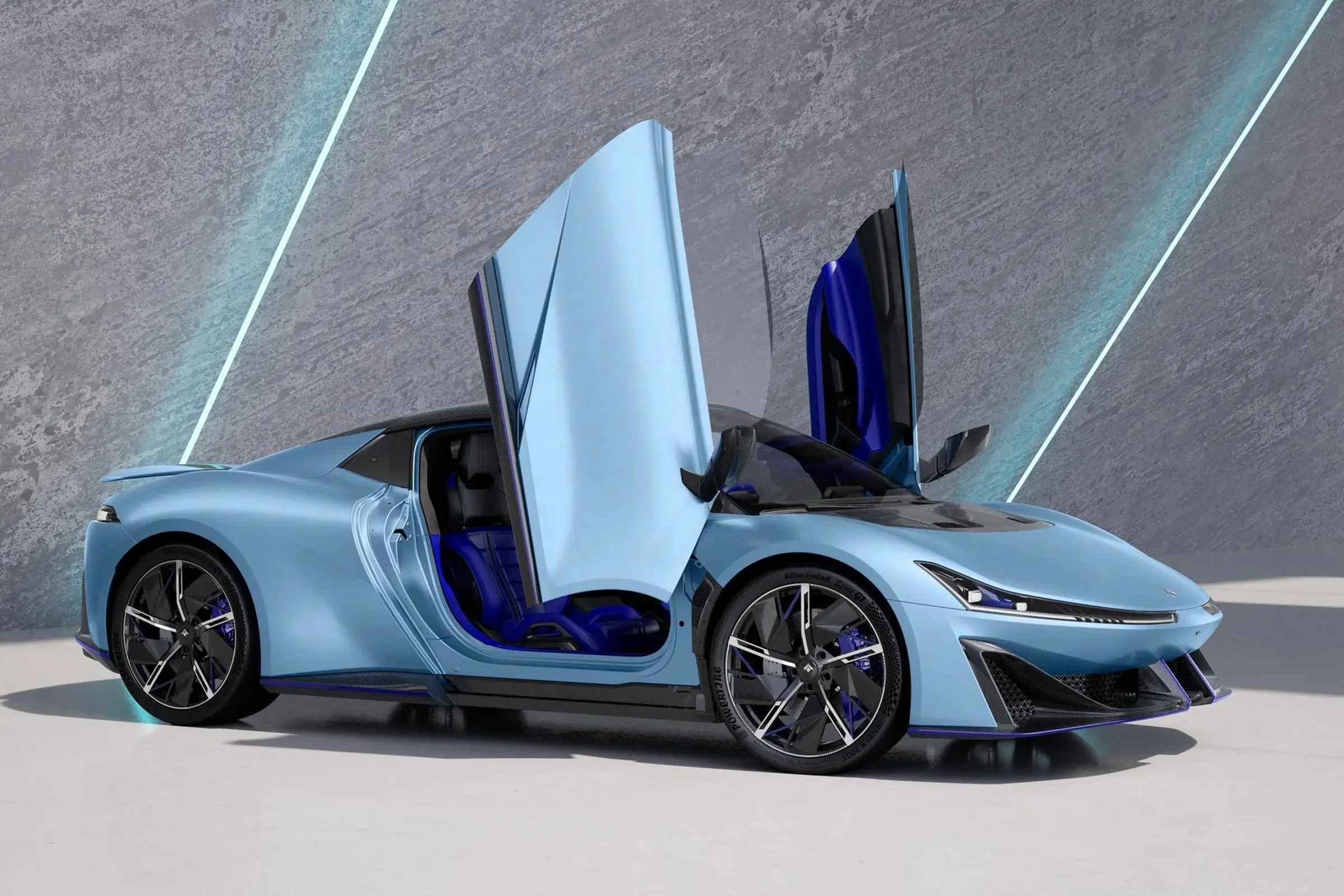 Дешевый китайский Кабриолет AION HYPER SSR 2023 2-дверный высокоскоростной роскошный электрический спортивный автомобиль для взрослых