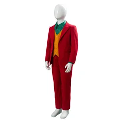 2021 JOKER Phoenix DC movie Clown costume costumes Halloween cosplay costume set