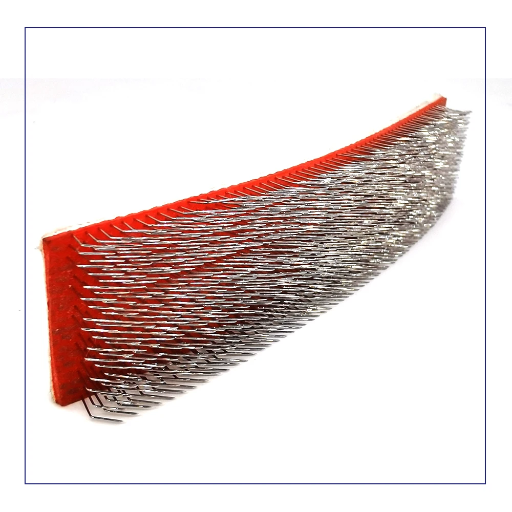 Flexible card clothing raising fillet RA-3 applicable for raising of wool fabrics